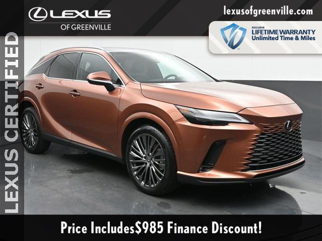 used 2024 Lexus RX 350 car, priced at $60,998