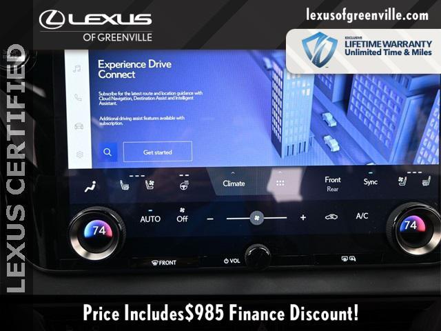 used 2024 Lexus RX 350 car, priced at $60,998