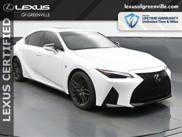used 2023 Lexus IS 350 car, priced at $48,998