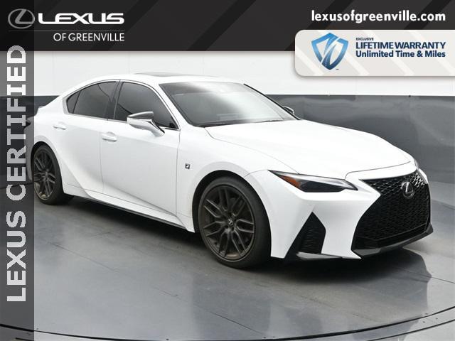 used 2023 Lexus IS 350 car, priced at $48,998