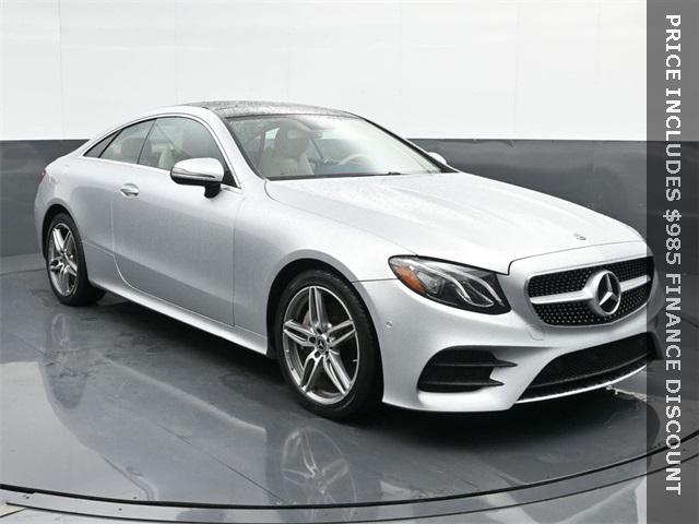 used 2018 Mercedes-Benz E-Class car, priced at $25,598