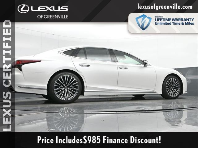 used 2024 Lexus LS 500 car, priced at $82,998