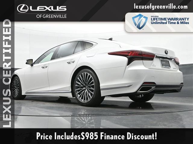 used 2024 Lexus LS 500 car, priced at $82,998