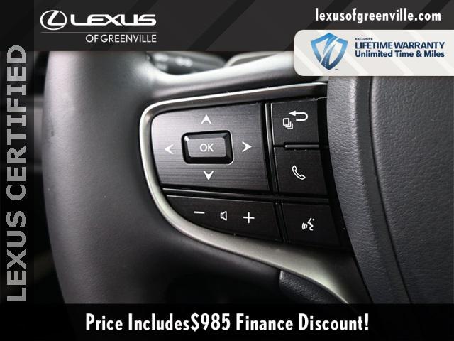 used 2024 Lexus ES 350 car, priced at $42,998