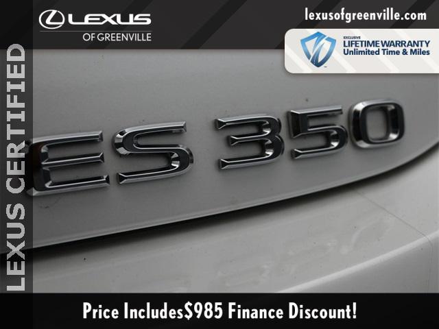 used 2024 Lexus ES 350 car, priced at $42,998