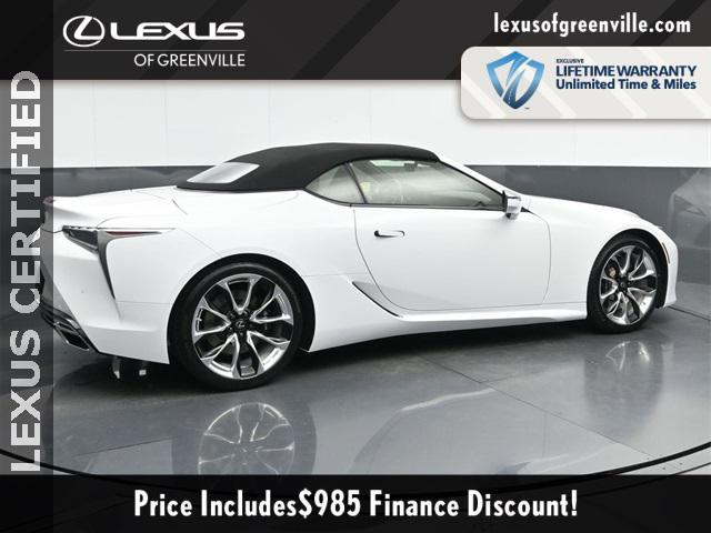 used 2023 Lexus LC 500 car, priced at $94,998