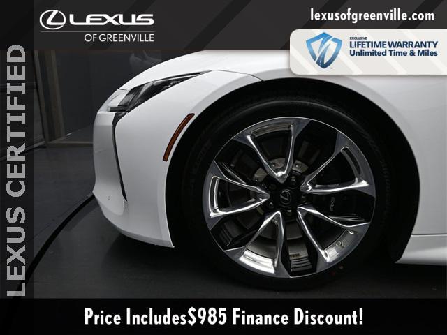 used 2023 Lexus LC 500 car, priced at $94,998