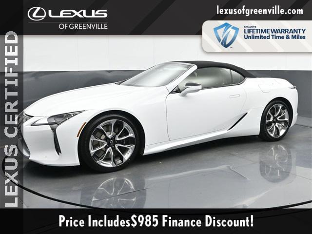 used 2023 Lexus LC 500 car, priced at $94,998