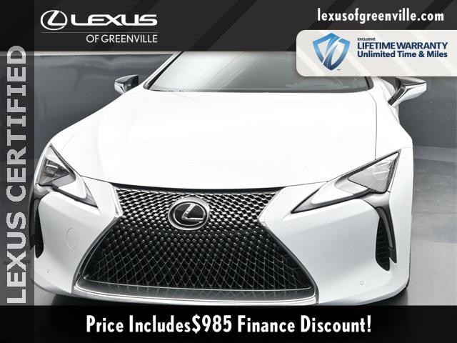 used 2023 Lexus LC 500 car, priced at $94,998