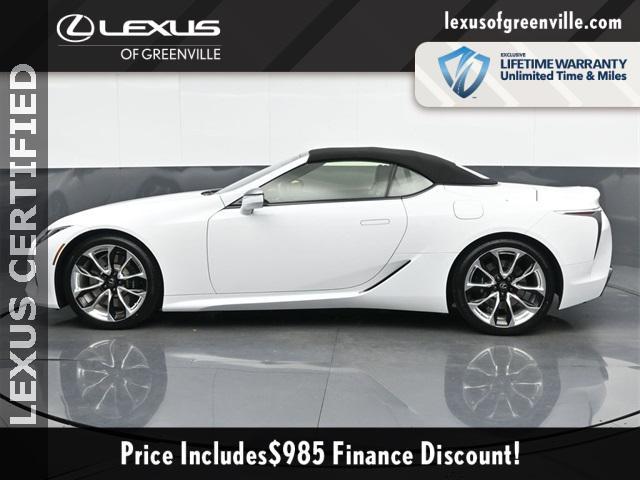 used 2023 Lexus LC 500 car, priced at $94,998