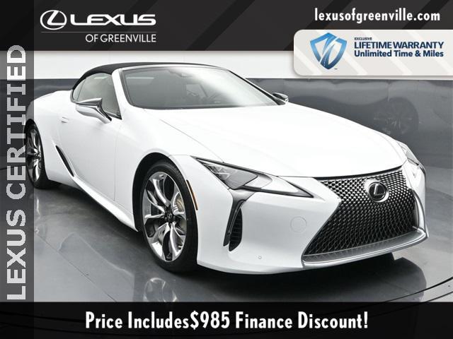 used 2023 Lexus LC 500 car, priced at $94,998