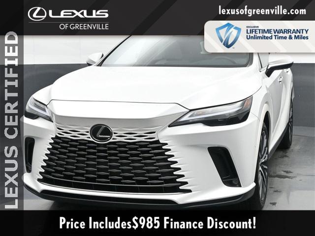 used 2024 Lexus RX 350 car, priced at $58,598