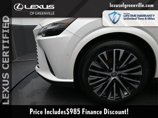 used 2024 Lexus RX 350 car, priced at $58,598