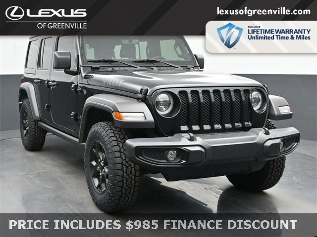 used 2021 Jeep Wrangler car, priced at $28,998