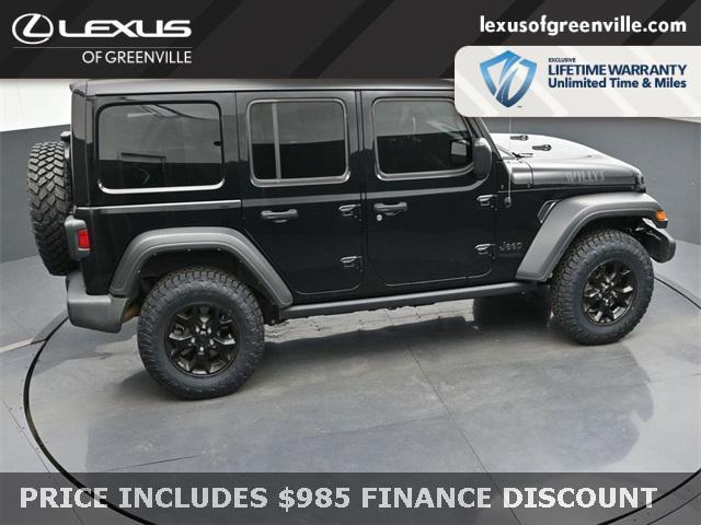 used 2021 Jeep Wrangler car, priced at $28,998