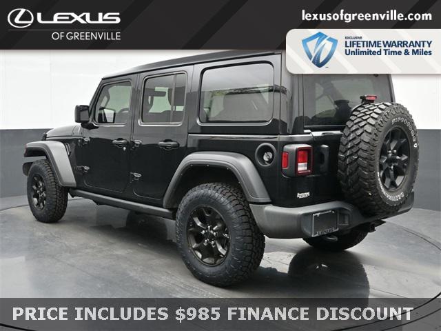 used 2021 Jeep Wrangler car, priced at $28,998