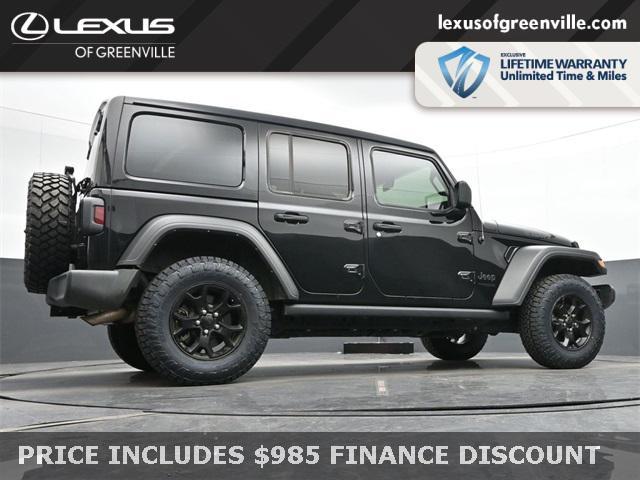 used 2021 Jeep Wrangler car, priced at $28,998