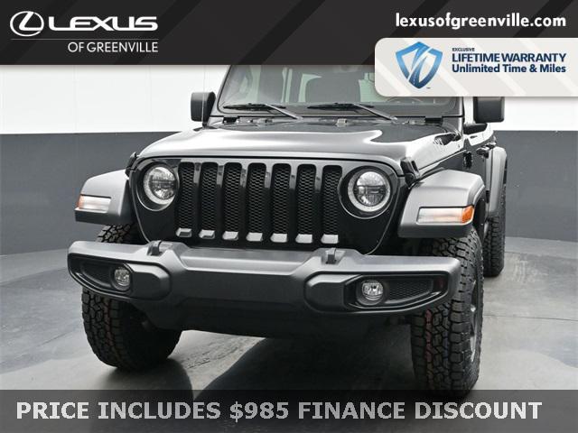 used 2021 Jeep Wrangler car, priced at $28,998