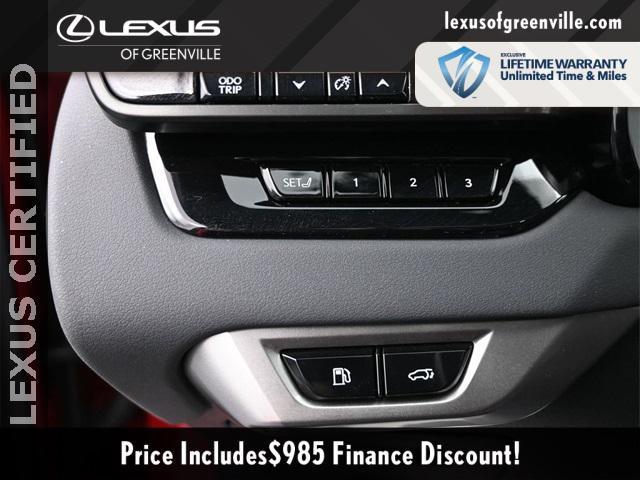 used 2024 Lexus RX 350 car, priced at $55,598