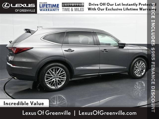 used 2022 Acura MDX car, priced at $36,998