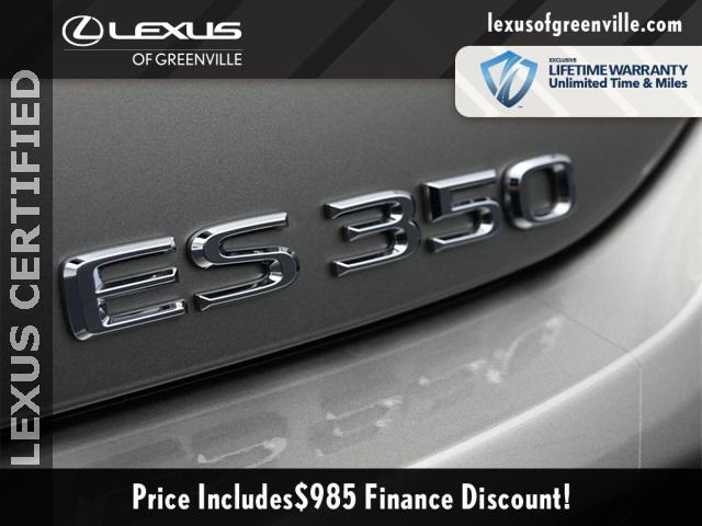 used 2021 Lexus ES 350 car, priced at $35,998