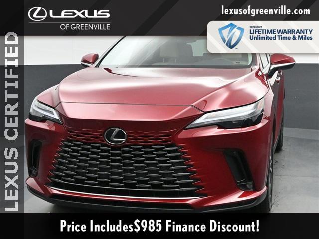 used 2024 Lexus RX 350 car, priced at $46,598