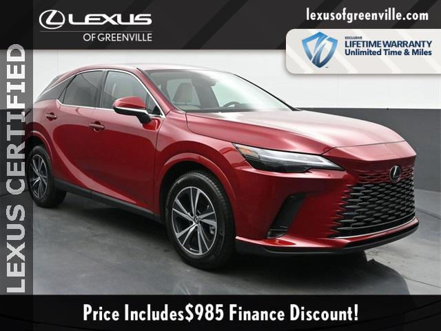 used 2024 Lexus RX 350 car, priced at $46,598