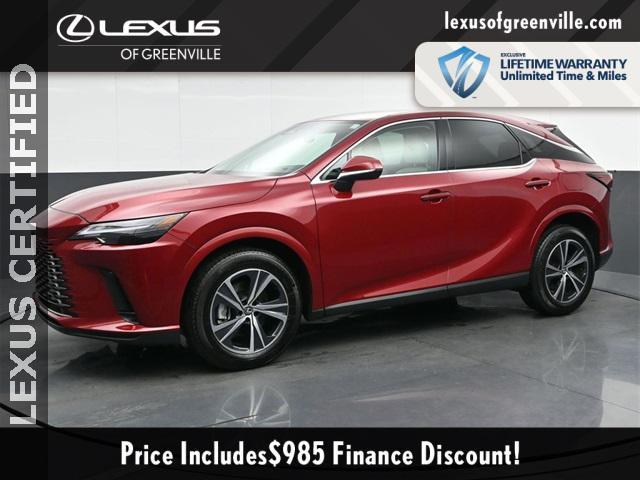 used 2024 Lexus RX 350 car, priced at $46,598