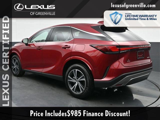 used 2024 Lexus RX 350 car, priced at $46,598