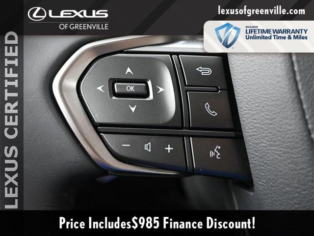 used 2024 Lexus RX 350 car, priced at $46,598