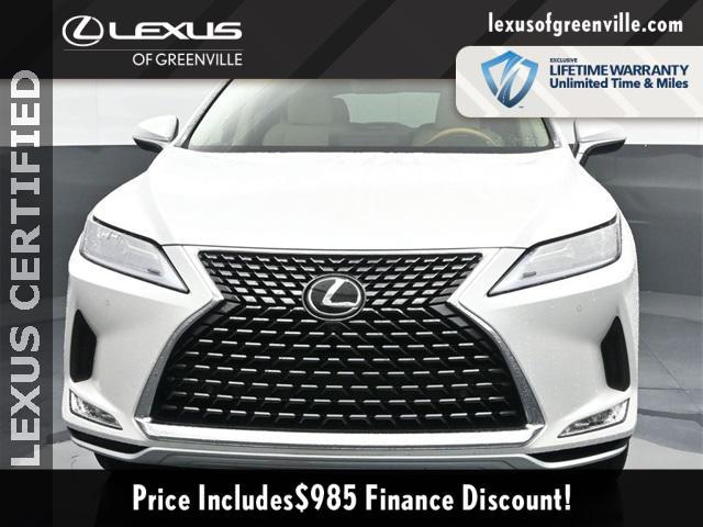 used 2022 Lexus RX 350L car, priced at $41,998