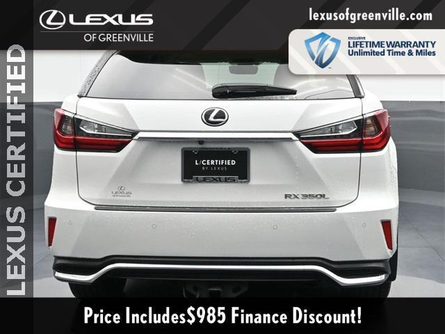 used 2022 Lexus RX 350L car, priced at $41,998