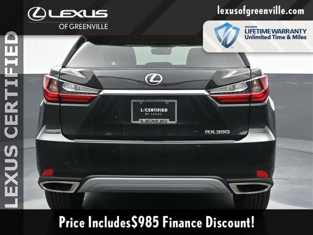 used 2022 Lexus RX 350 car, priced at $43,998