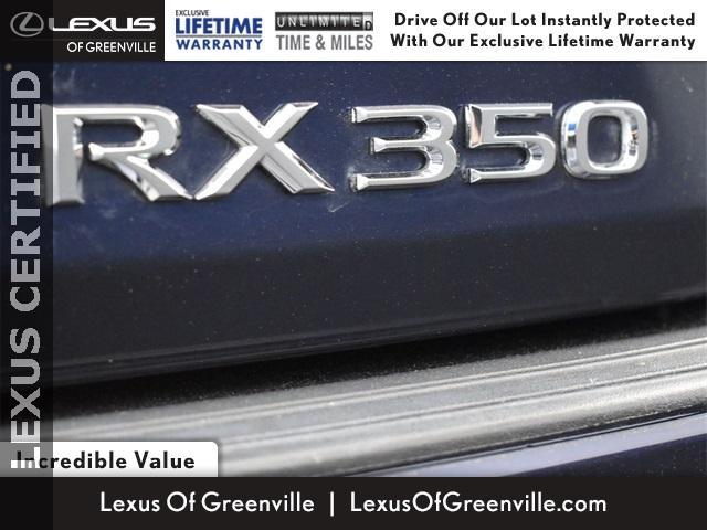 used 2022 Lexus RX 350 car, priced at $47,998
