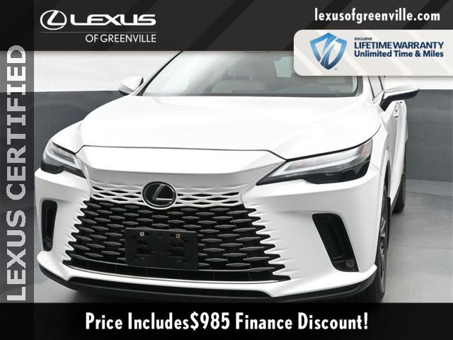 used 2023 Lexus RX 350 car, priced at $51,598