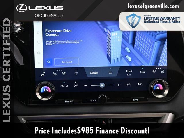 used 2023 Lexus RX 350 car, priced at $51,598
