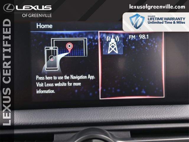 used 2024 Lexus IS 350 car, priced at $41,598