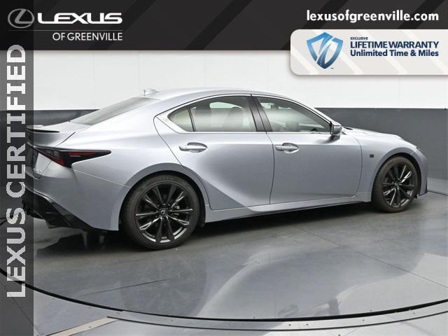 used 2024 Lexus IS 350 car, priced at $41,598