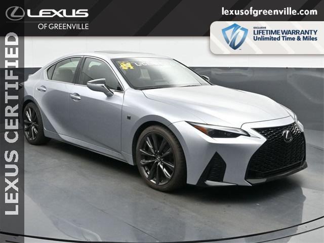 used 2024 Lexus IS 350 car, priced at $41,598