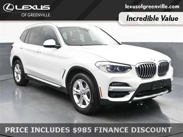 used 2021 BMW X3 car, priced at $25,998