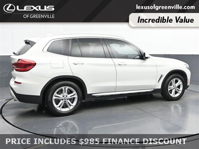 used 2021 BMW X3 car, priced at $25,998