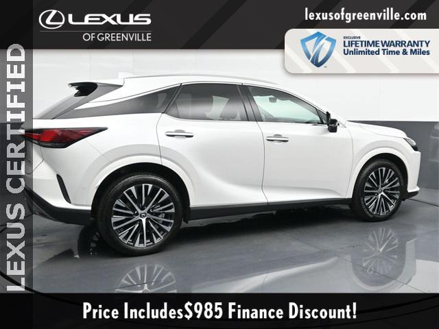 used 2024 Lexus RX 350 car, priced at $56,598