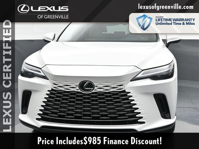 used 2024 Lexus RX 350 car, priced at $56,598