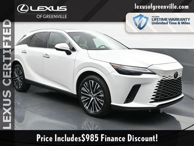 used 2024 Lexus RX 350 car, priced at $56,598