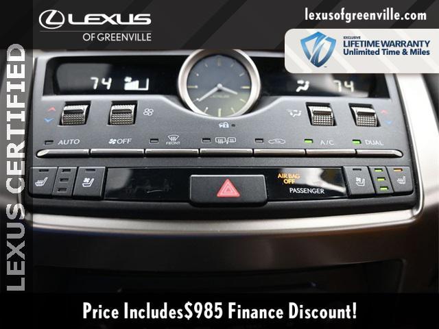 used 2020 Lexus NX 300 car, priced at $29,598