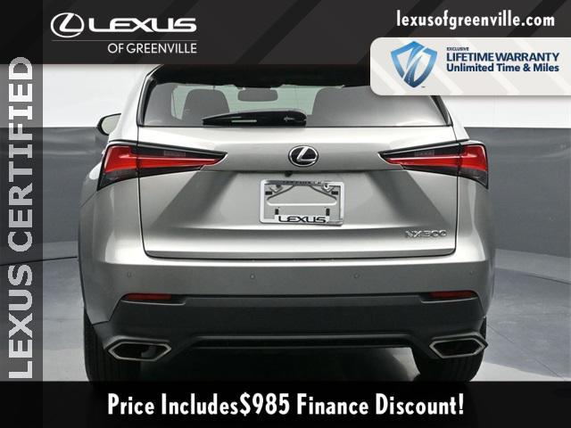 used 2020 Lexus NX 300 car, priced at $29,598