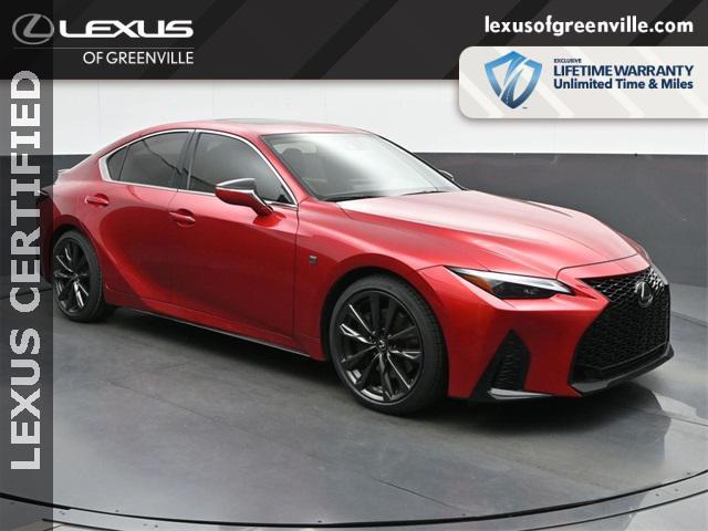 used 2024 Lexus IS 350 car, priced at $42,998