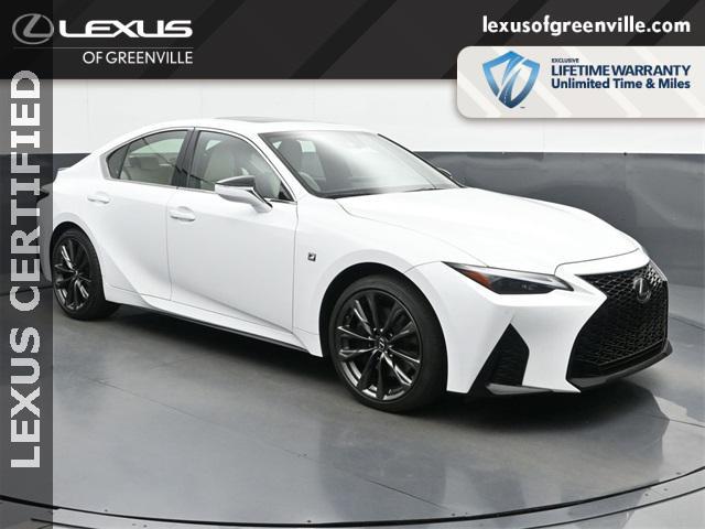 used 2023 Lexus IS 350 car, priced at $47,998