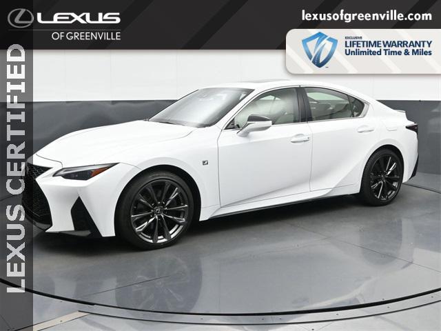 used 2023 Lexus IS 350 car, priced at $43,998