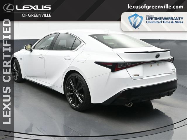 used 2023 Lexus IS 350 car, priced at $43,998